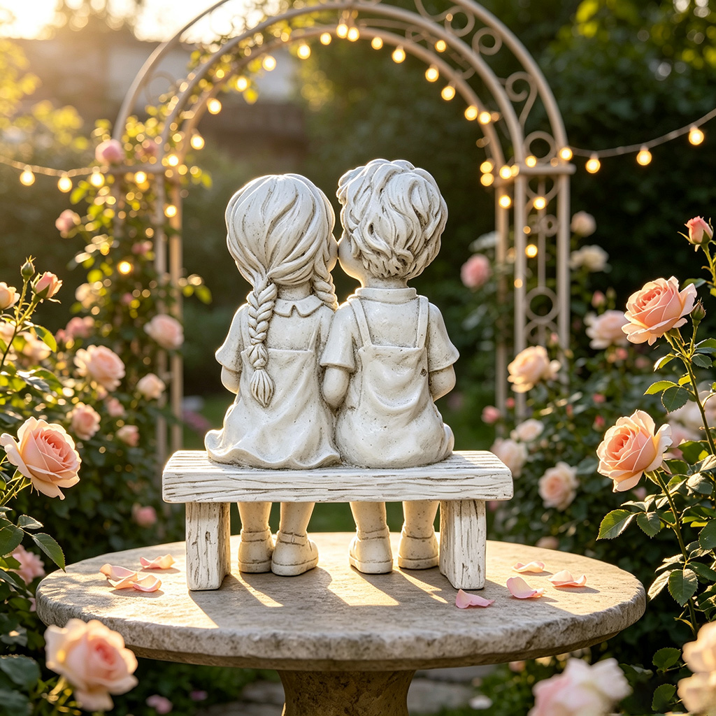 Cute Little Boy And Girl Resin - огляд і ціна Resin Art Aesthetic