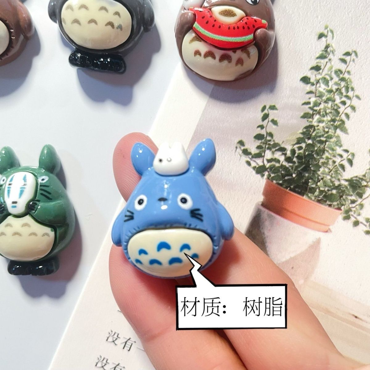 Totoro Anime Resin Fridge Magn - огляд і ціна Resin Art Anime
