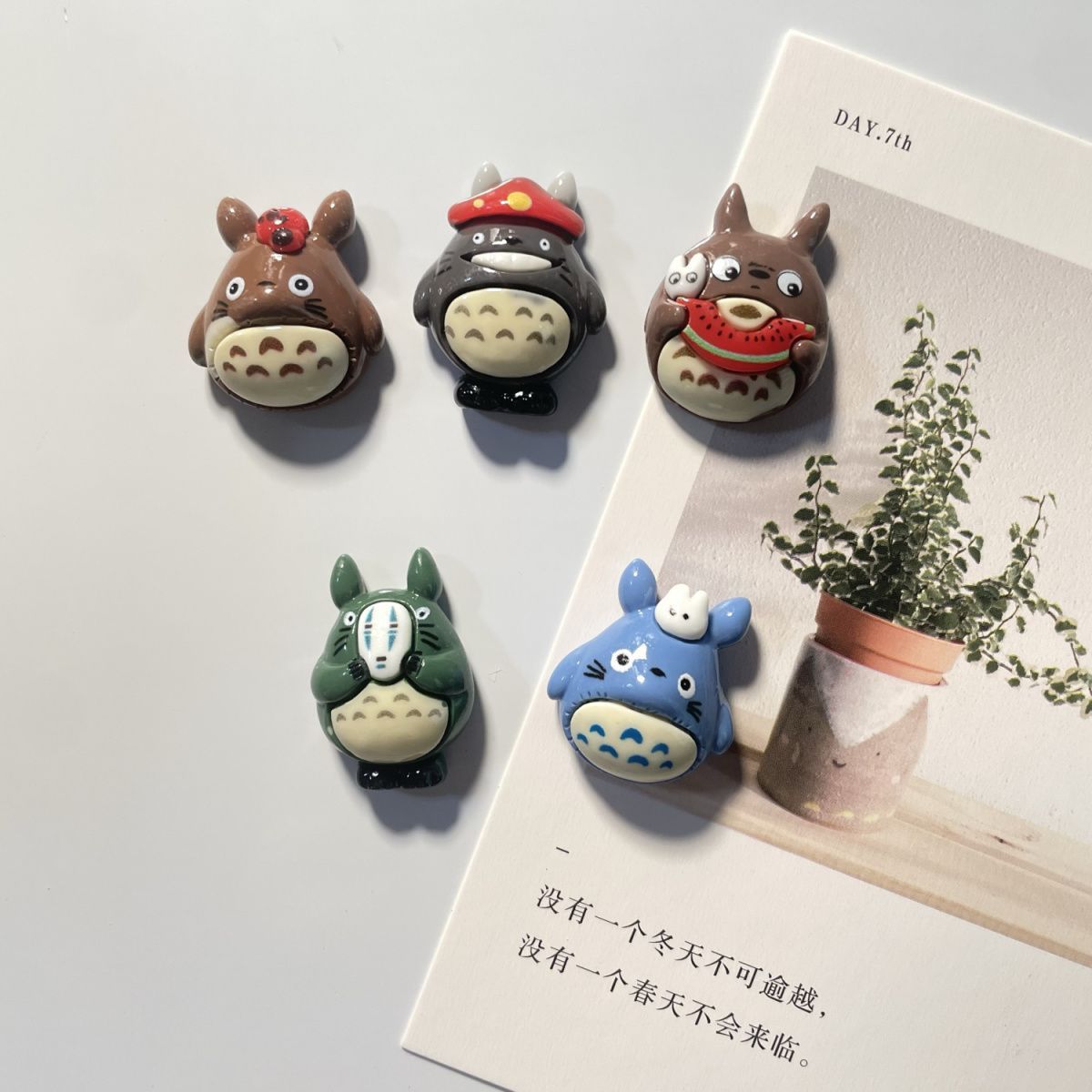 Totoro Anime Resin Fridge Magn - огляд і ціна Resin Art Anime