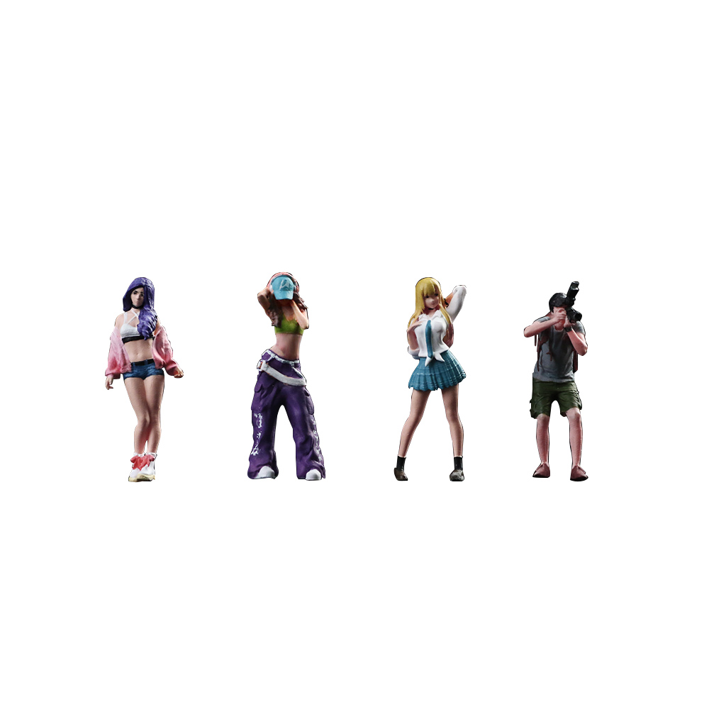 More Art 1:64 Action Figure Se - огляд і ціна Resin Art And Decor